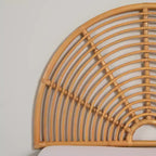 Testiera da Parete in Rattan Rainbow Natural Bloom