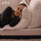 Materasso in memory foam a tre ante bifacciale premium da 6 pollici