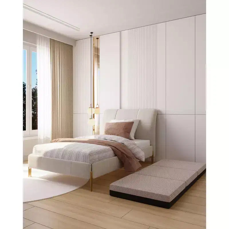 Materasso in memory foam a tre ante bifacciale premium da 6 pollici