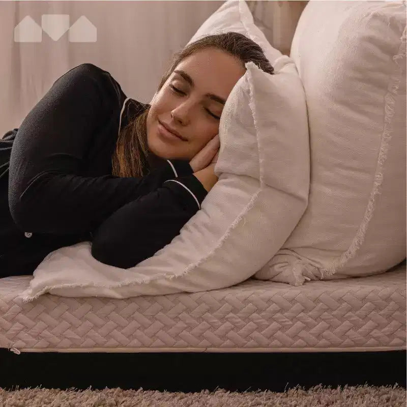 Materasso in memory foam a tre ante bifacciale premium da 6 pollici