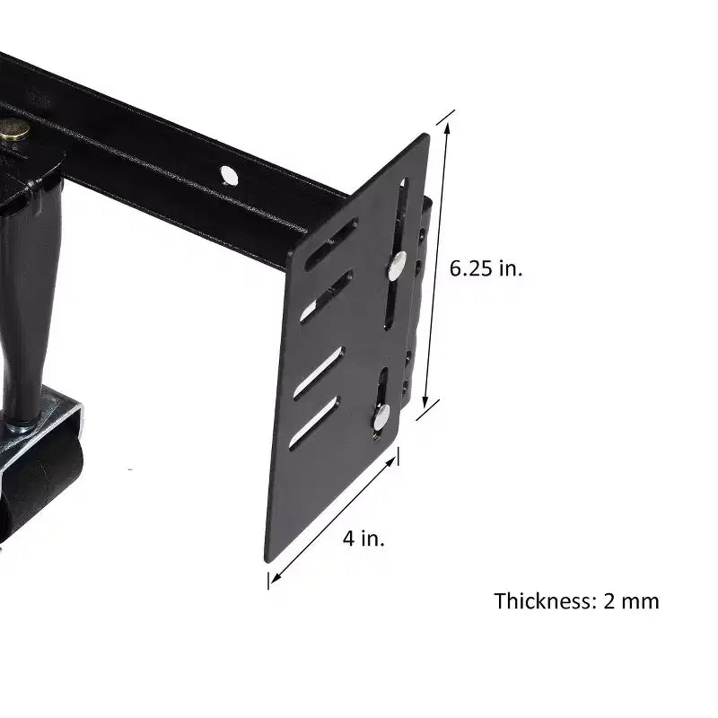 Kit di modifica per staffa testiera letto Modi-Plate, set di 2 piastre