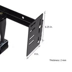 Kit di modifica per staffa testiera letto Modi-Plate, set di 2 piastre