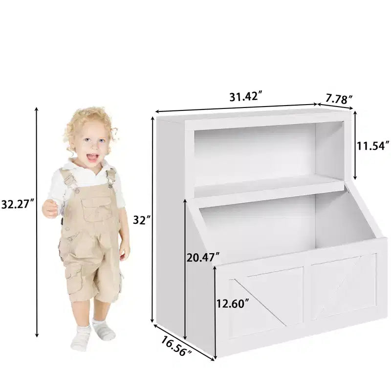 Libreria per bambini, mobile contenitore con dispositivo antiribaltamento, contenitore organizer impermeabile per bambini piccoli per la cameretta, la sala giochi, la camera da letto, il corridoio