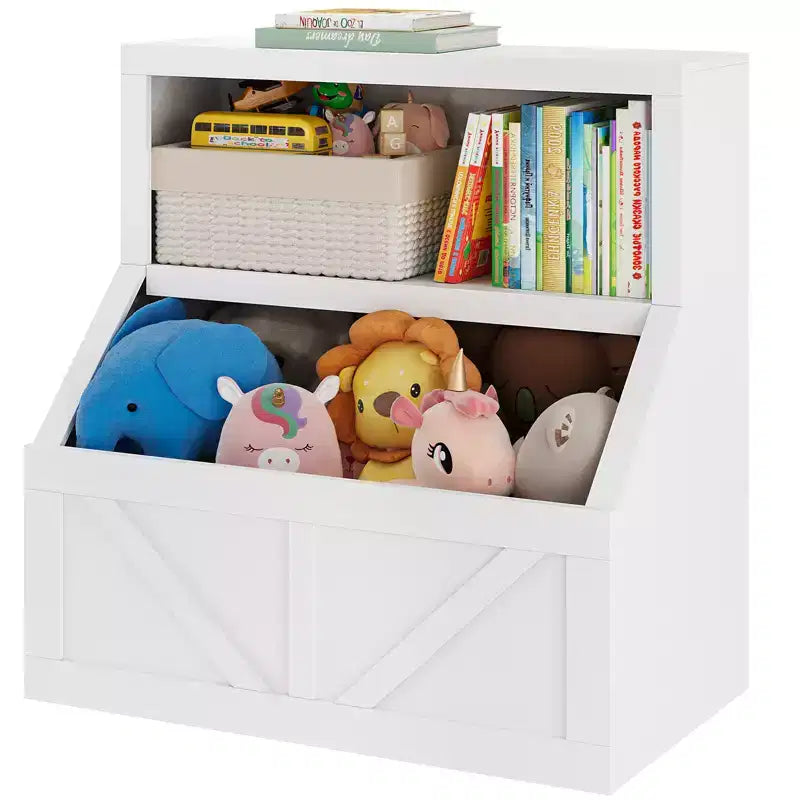 Libreria per bambini, mobile contenitore con dispositivo antiribaltamento, contenitore organizer impermeabile per bambini piccoli per la cameretta, la sala giochi, la camera da letto, il corridoio