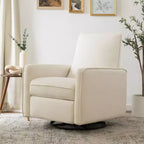 Poltrona reclinabile Penny con base girevole e dondolo