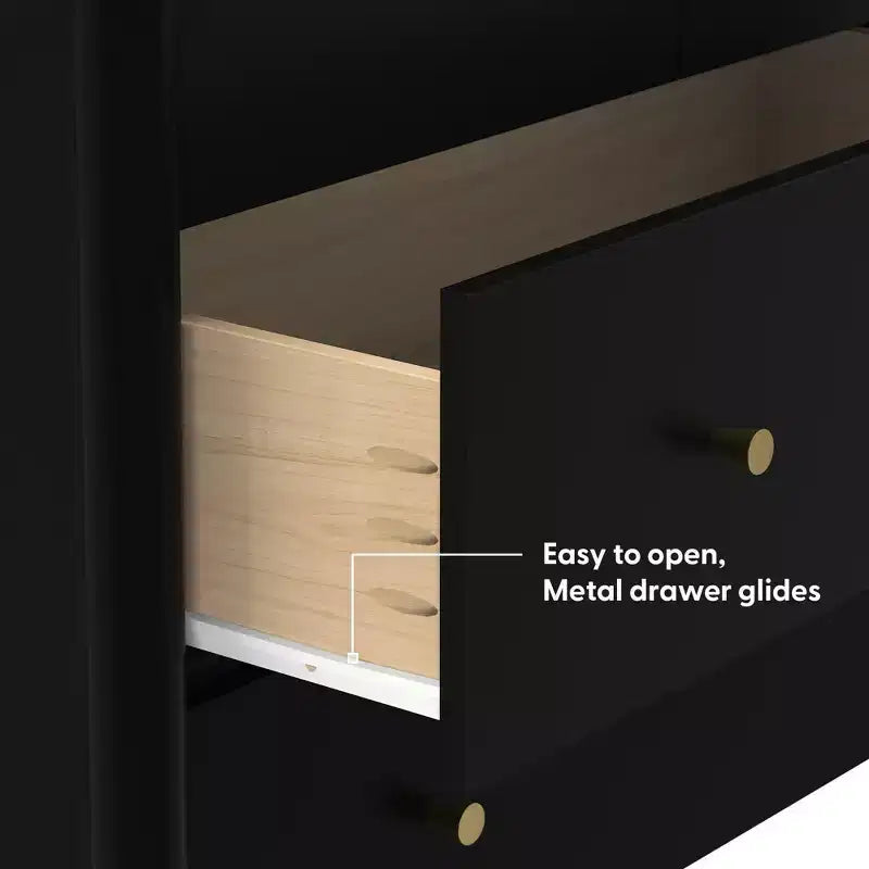 Comò Harbor a 3 cassetti con cassetto superiore diviso