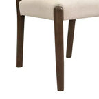 Poltrona Boyle Mid-Century Modern in tessuto