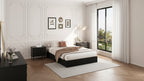 Dyonery Queen Size Box spring, reinforced metal frame structure, equipped with elastic bed hat style coat