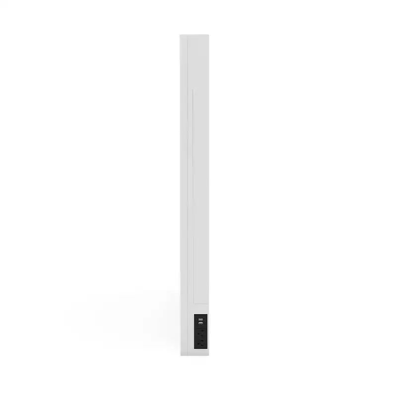 Specchio Contemporaneo Grayde con Luce Led e Spina USB Bianco Luminoso