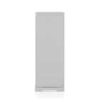 Cassettiera Tenaya a 5 cassetti color argento