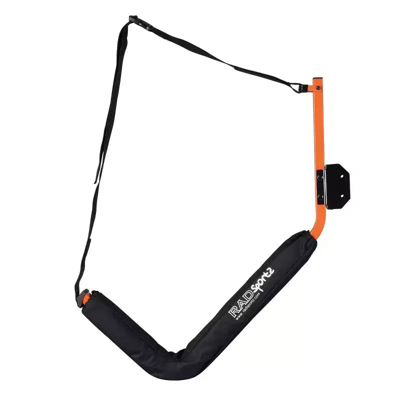 Porta Kayak - Due Supporti Autoportanti da 53 1/8 pollici con Bracci Doppi e Cinghie Regolabili - Contiene 2 Canoe, SUP, Paddleboard